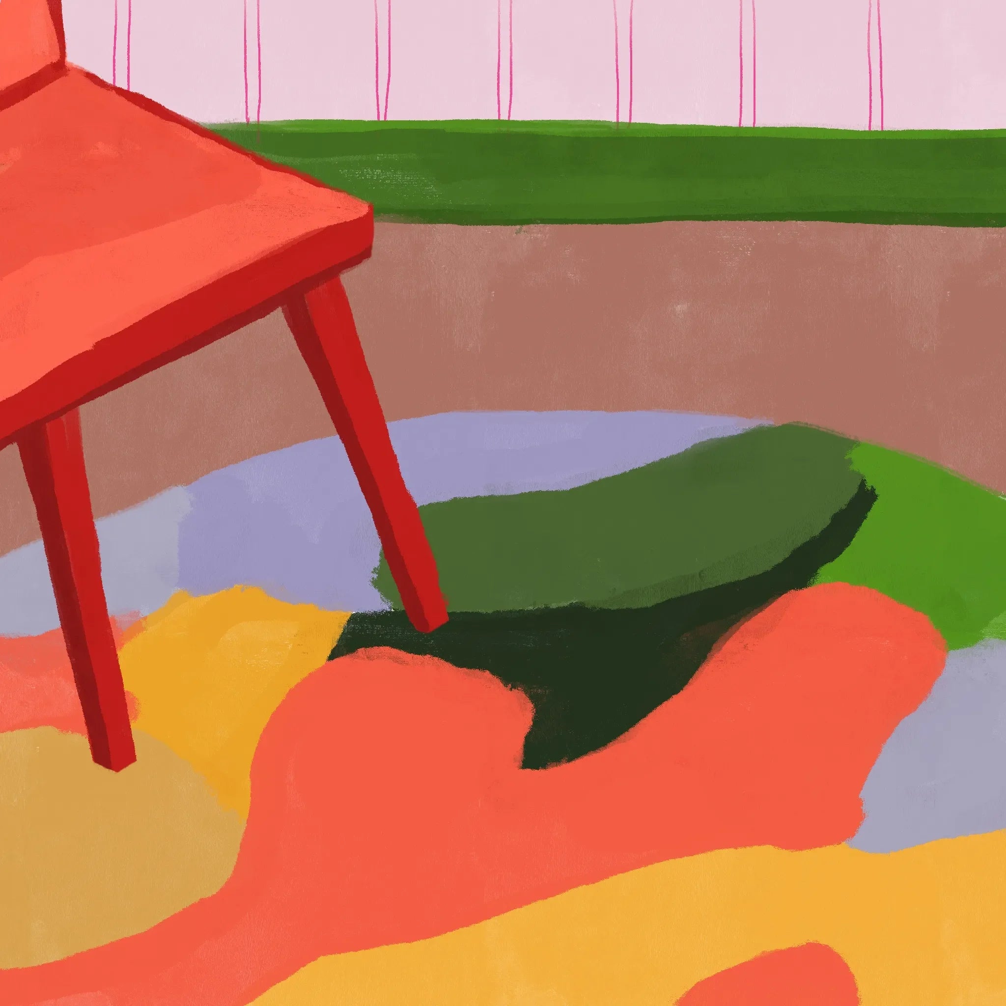 How to Add Colour with Multicoloured Rugs Without Making a Room Feel Messy