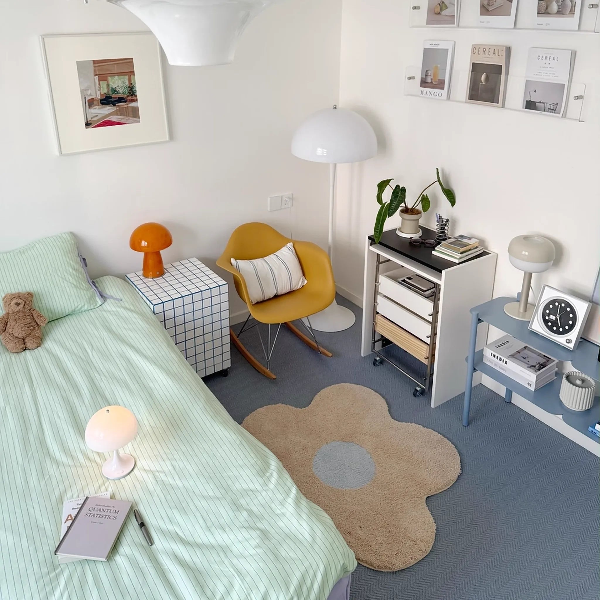 Small Bedroom Rugs for a Softer Landing Beside the Bed