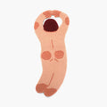 June Nude Curved Back Swimming Girl Artistic Graphic Body Art Tufted Rug by Housenfriends on a plain white background.