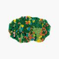 Merryn Green Moss Garden High Low Tufted Irregular Rug by Housenfriends in 60×90cm and 80×120cm, a moss green cottagecore rug.
