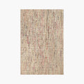 Rowan Neutral Multi-Tone Wool & Jute Handwoven Classic Rug by Housenfriends on a white background